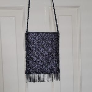 Beaded crossbody bag